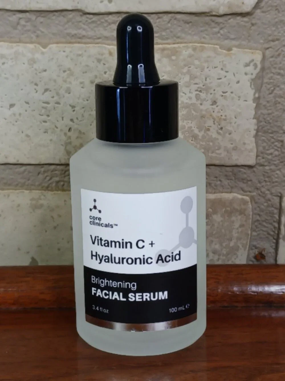 Core Clinicals Vitamin C Hyaluronic Acid Brightening Face Serum 3.4 fl. oz.